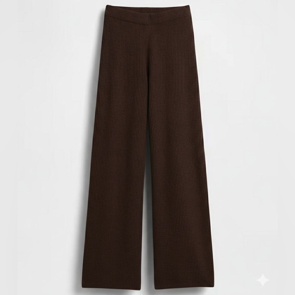 Gap CashSoft Shaker-Stitch Sweater Pants NWT - Picture 3 of 5